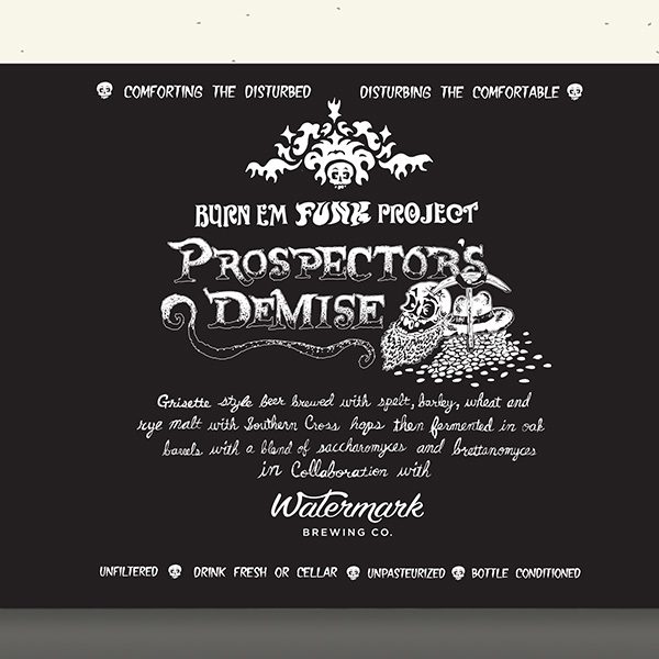 Prospector’s Demise Label